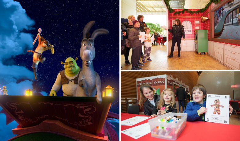 “DreamWorks Shrek’s Festive Flight” at The Universal Sphere™  “DreamWorks Shrek’s Festive Flight” at The Universal Sphere™